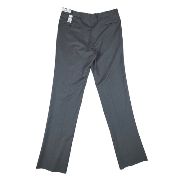 Jos A Bank Men"s Grey Straight Pants Sz 40 Long - NWT - Picture 2 of 13
